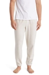 Barefoot Dreams Malibu Collection® Brushed Fleece Joggers In Bisque