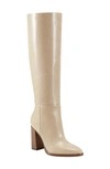 Marc Fisher Lannie Knee High Boot In Light Natural