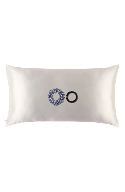 Slip Sloan Pure Silk King Pillowcase & Scrunchie Set (limited Edition) $129 Value In Sloane