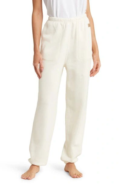 Lunya Reversible Cotton Blend Pajama Joggers In Sway Birch