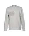 Society Sweatshirt In Light Grey