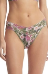 Hanky Panky Floral Lace Vikini In Florist