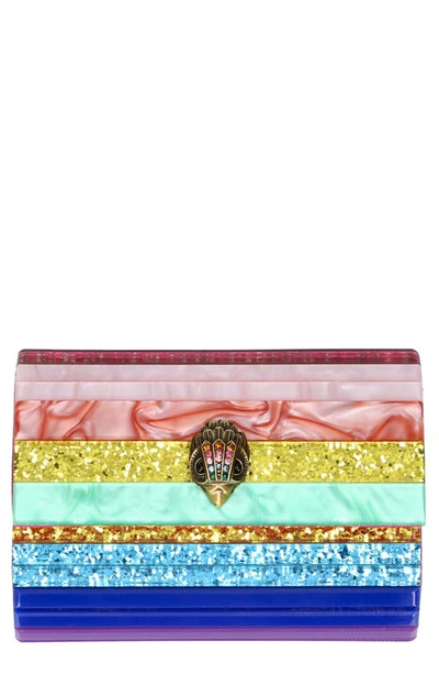 Kurt Geiger Mini Party Eagle Clutch In Multi