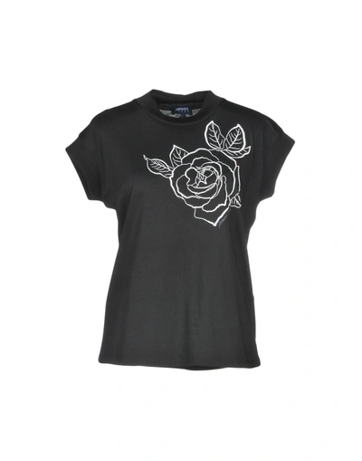 Armani Jeans T-shirt In Black