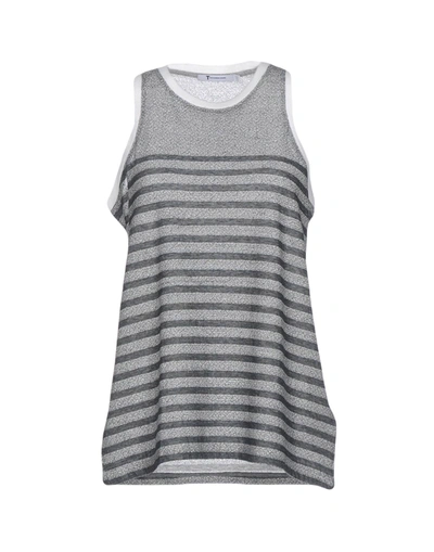 Alexander Wang T Tank Top In Grey