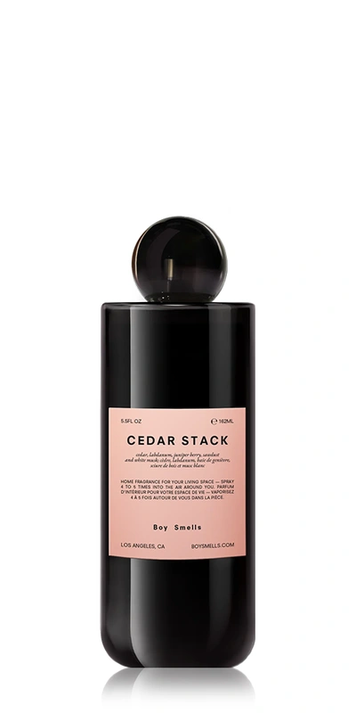 Boy Smells Cedar Stack Room Spray In Black