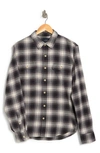 Lucky Brand Humbolt Plaid Workwear Button-up Shirt In Black Plaid