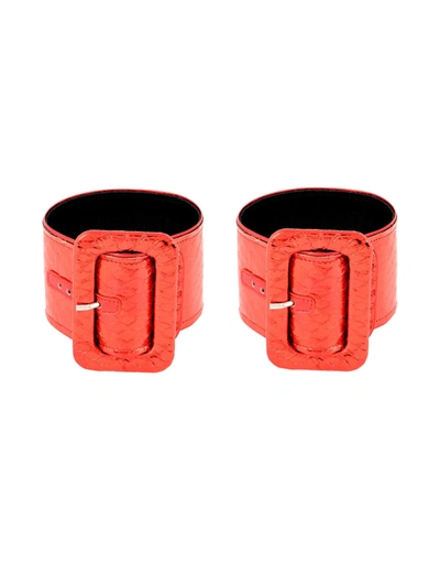 Attico Bracelets In Red