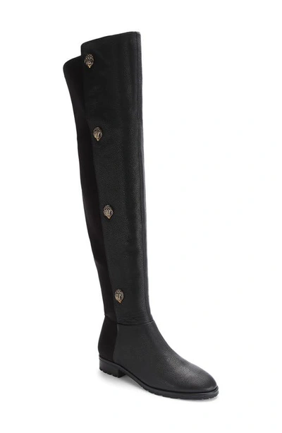 Kurt Geiger Shoreditch Over The Knee Boot In Black