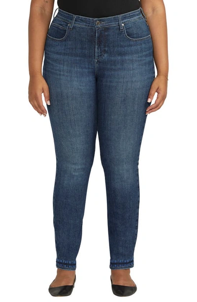 Jag Jeans Ruby Mid Rise Straight Leg Jeans In Night Owl