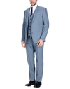 Dolce & Gabbana Suits In Slate Blue