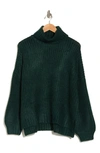 Splendid Turtleneck Sweater In Balsam