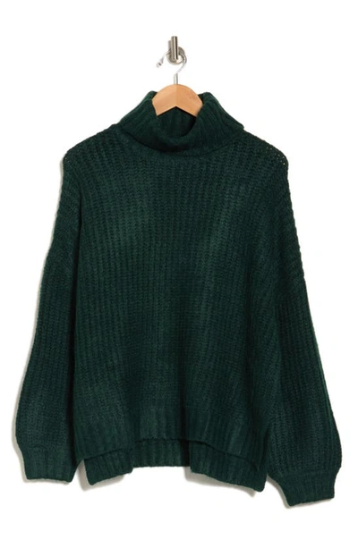 Splendid Turtleneck Sweater In Balsam
