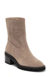 Stuart Weitzman Boulevard Moto Bootie In Topo