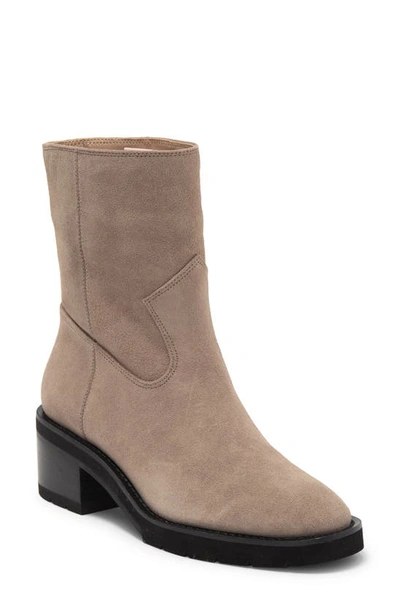 Stuart Weitzman Boulevard Moto Bootie In Topo