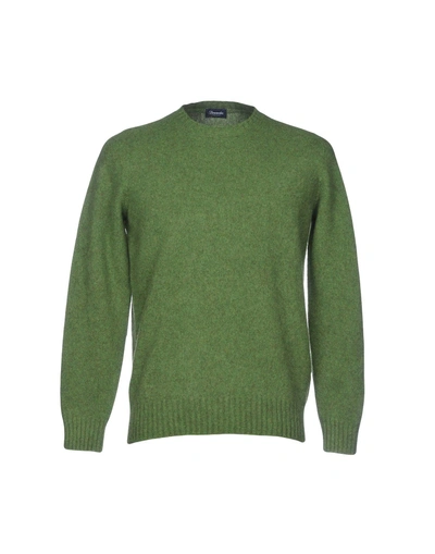 Drumohr Sweaters In Light Green