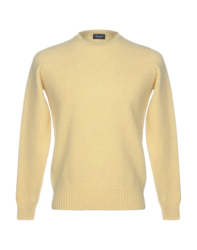 Drumohr Sweaters In Yellow