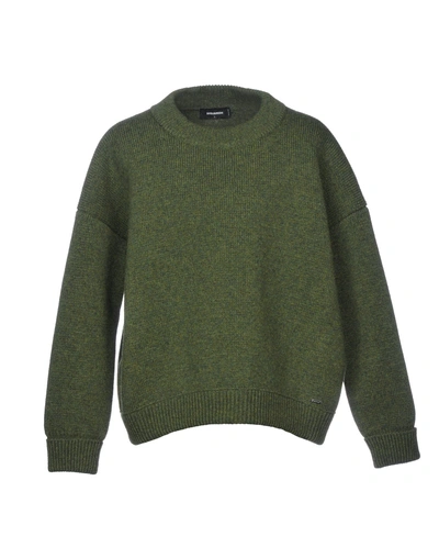 Dsquared2 Sweater In Military Green