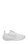 Nike Interact Run Running Shoe In White/metallic Silver/pure Platinum