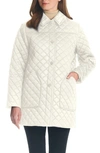 Kate Spade Quilted Jacket In Cream