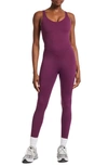 Bandier Tempo Catsuit In Pickled Beet