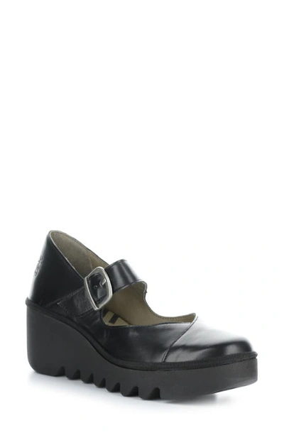 Fly London Baxe Mary Jane Pump In Black