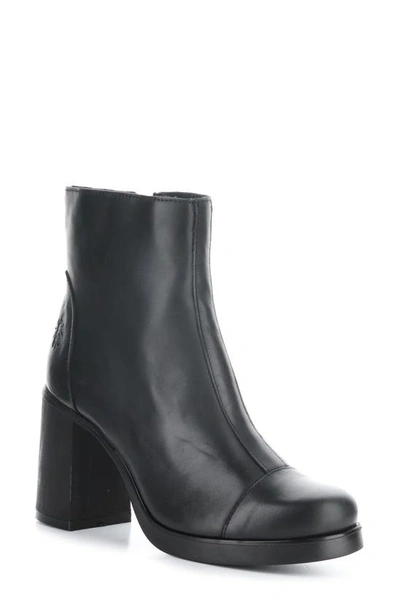 Fly London Stir Platform Bootie In 000 Black