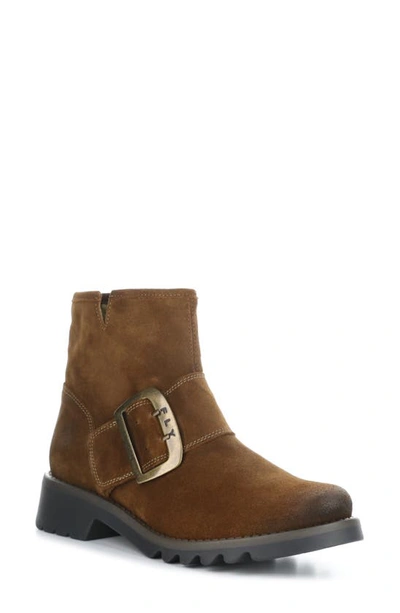 Fly London Rily Bootie In Camel
