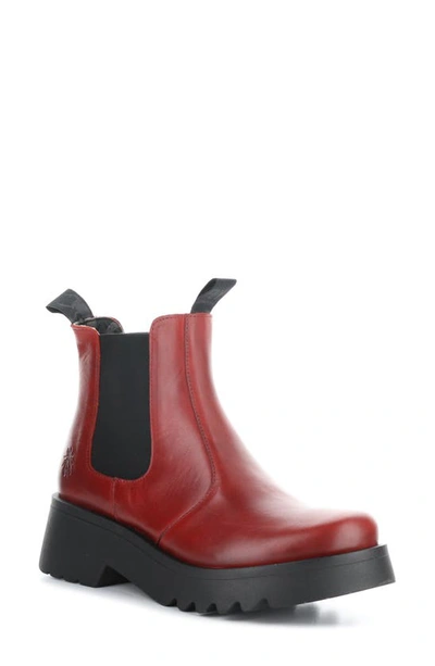 Fly London Medi Chelsea Boot In 006 Red