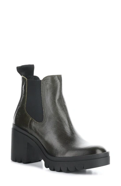 Fly London Tope Chelsea Boot In Military Dublin