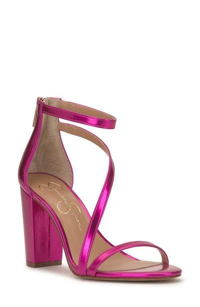 Jessica Simpson Sloyan Ankle Strap Sandal In Fuchsia