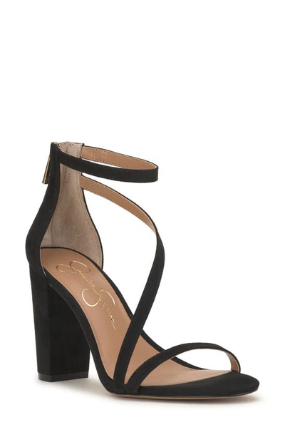 Jessica Simpson Sloyan Ankle Strap Sandal In Black