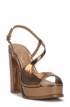 Jessica Simpson Gafira Platform Sandal In Bronze