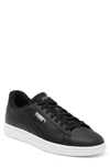 Puma Smash 3.0 Low Top Sneaker In  Black- Black-white