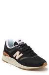 New Balance 997 H Sneaker In Black/ Cayenne