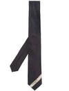 Givenchy Logo Patch Tie - Black