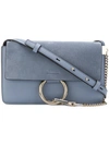 Chloé 'faye' Schultertasche In Blue