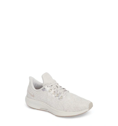 Nike Women's Air Zoom Pegasus 35 Premium Running Shoes, Grey In Grey/ Moon Particle/ White