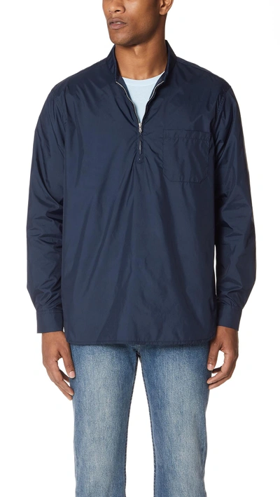 OUR LEGACY 24ss Recut Hollow Zip OUR LEGACY Float Silk Zip-Up