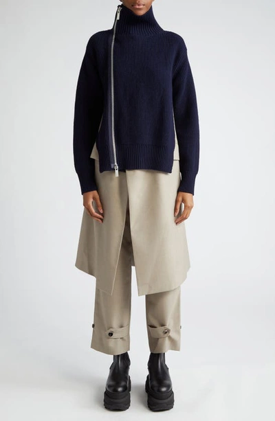 トップス Sacai 21aw Wool Knit x Suiting Jacket Sacai Suiting x Knit Jacket in Black – Hampden Clothing