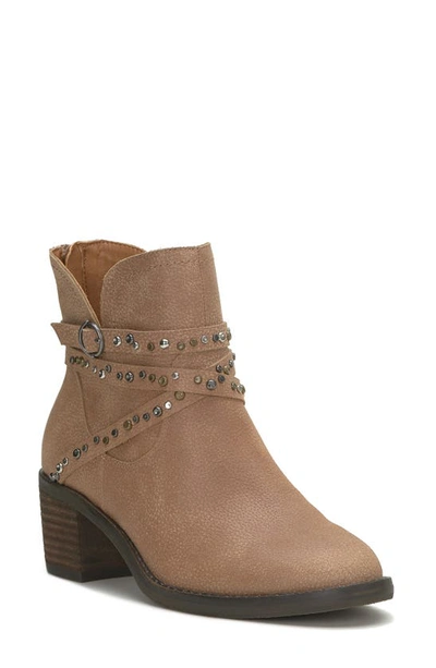 Lucky Brand Callam Bootie In Latte Grnbrf