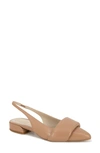 Kenneth Cole Callen Slingback Flat In Classic Tan