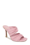 Kenneth Cole Heidi Ruched Strap Pump In Pink
