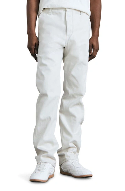 Rag & Bone Archival Selvedge Straight Leg Jeans In Raw