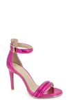 Kenneth Cole New York Brooke Ankle Strap Sandal In Pink Pu