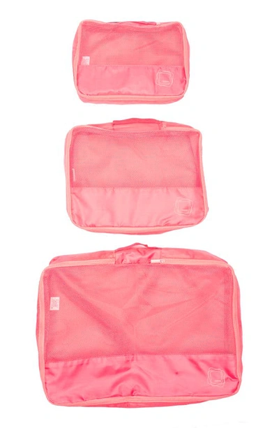 Mytagalongs Set Of 3 Packing Pods In Pink