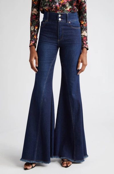 Alice And Olivia High-waisted Flared Jeans In Dream On