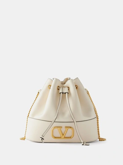 Valentino Garavani Vlogo Signature Mini Bucket Bag In Multi