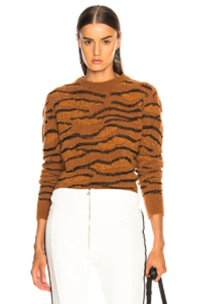 Stella Mccartney Tiger Camouflage Sweater In Multicolor