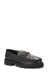 Kurt Geiger Carnaby Chunky Leather Loafer In Black